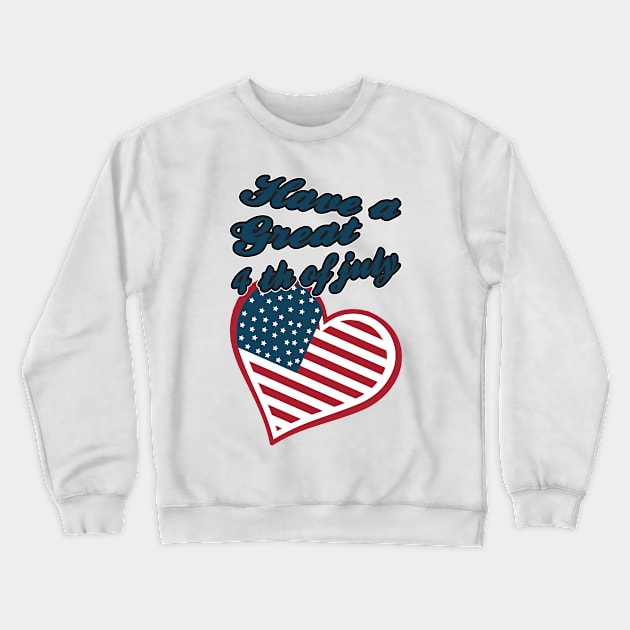 Independence Day Tshirt Crewneck Sweatshirt by teespotfashions